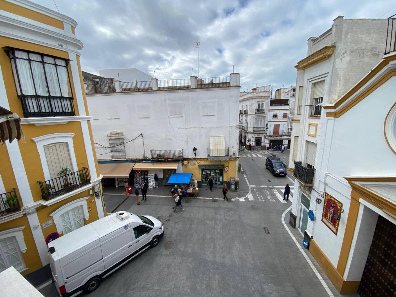 Apartamento Trascuesta, Pleno Centro Sanlucar de Barrameda Bagian luar foto