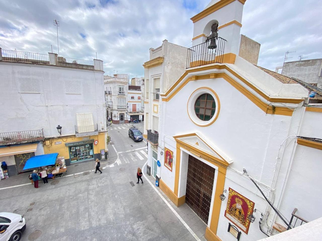 Apartamento Trascuesta, Pleno Centro Sanlucar de Barrameda Bagian luar foto